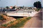 ponte carrabile su canale di scolo - Santa Lucia (TV)